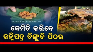 Taste Of Odisha | Know the recipe of Janhipatra Chingudi Pithou