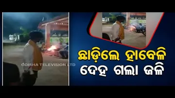 News Fuse | Hilarious video of youth bursting firecrackers | OTV