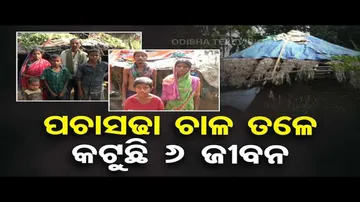 Apana Eka Nuhanty | Families shelter in thatched houses in Jagatsinghpur, cries falling on deaf ears