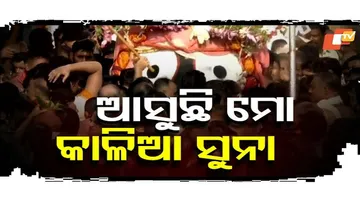 ଝୁଲି ଝୁଲି ଆସୁଛନ୍ତି ମହାପ୍ରଭୁ ...