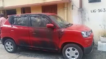 BJP leader Minati Barik’s vehicle set on fire 