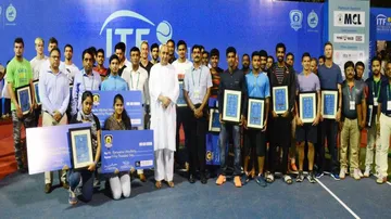 ଓଡ଼ିଶାର ୪ ଜଣ ଟେନିସ ତାରକା ମୁଖ୍ୟମନ୍ତ୍ରୀଙ୍କ ଦ୍ୱାରା ସମ୍ବର୍ଦ୍ଧିତ