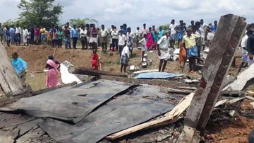 ବାଣ କାରଖାନାରେ ଭୟଙ୍କର ବିସ୍ଫୋରଣ, ୯ ମୃତ