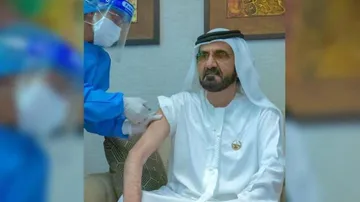 କରୋନା ଟିକା ନେଲେ ୟୁଏଇ ପ୍ରଧାନମନ୍ତ୍ରୀ