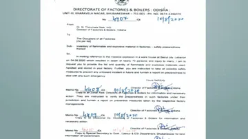 ଲେବାନନ୍ ବିସ୍ଫୋରଣ ପରେ ସବୁ ଫ୍ୟାକ୍ଟ୍ରିକୁ ରିପୋର୍ଟ ମାଗିଲେ ରାଜ୍ୟ ସରକାର