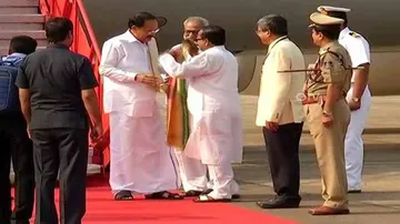 ଭୁବନେଶ୍ୱରରେ ପହଞ୍ଚିଲେ ଉପରାଷ୍ଟ୍ରପତି ଭେଙ୍କେୟା ନାଇଡୁ