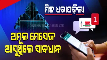 ଅମୂଲ ନାଁରେ ମେସେଜ ପଠାଇ ଟଙ୍କା ଲୁଟୁଛନ୍ତି ସାଇବର ଠକ