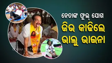 ଭାଲୁ ଭାଇନାଙ୍କ ଯୋଗ... ଢୁଳେଇଲେ, ଜିଭ କାଢିଲେ