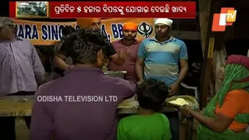 ବିପନ୍ନଙ୍କ ପାଇଁ ଗୁରୁଦ୍ୱାର ସିଂହ ସଭା ପକ୍ଷରୁ ଫ୍ରି କିଚେନ୍‌