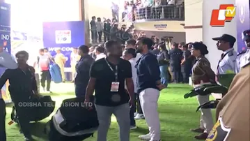 Team India At Barabati — Final Practice Ahead of IND vs SA First T20