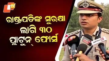 “30 Platoons Deployed for President’s Security During Bhubaneswar Visit”