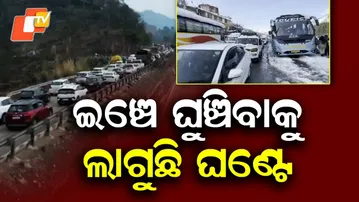 Heavy Snowfall Triggers Massive Traffic Jams Across Himachal Pradesh