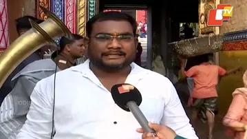 Shirdi Devotee Sandeep Solase Plays Tutari, Experiences Divine Connection at Shri Jagannath Temple