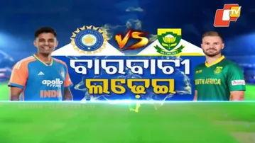 Hardik Pandya Power Show at Barabati! India Sets 176-Run Target To South Africa