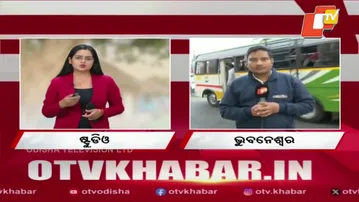 Two Ama Bus Crashes in Bhubaneswar Today: One Dead, One Critical