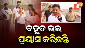 Police Commissioner Praises OTV’s Strong Effort in World Cancer Day Mini Marathon