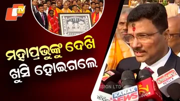 President Droupadi Murmu Elated After Seeing Lord Jagannath Inside Shree Mandir
