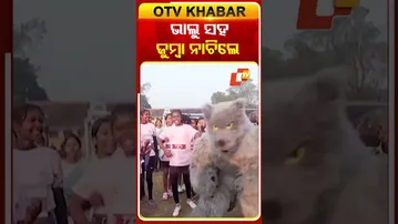 ଭାଲୁ ସହ ମିଚି ଜୁମ୍ବା ନାଚିଲେ ଝୁମିଲେ  #OTVShorts #Bear #Rourkela