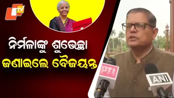 BJP Leader Baijayant Panda Extends Wishes to FM Nirmala Sitharaman Ahead of Budget