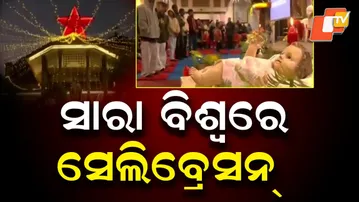 Christmas Celebrated with Midnight Prayers as Lord Jesus Is Born