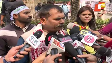 Nabnirman Krushak Organisation Gherao Over PUC Issue in Capital