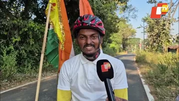 Ganjam youth cycles 3000 km to complete Char Dham Yatra in 60 days | OTV