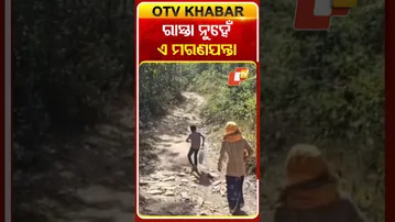 ୫ଟି ପଂଚାୟତର ଲୋକଙ୍କ ପାଇଁ ଥିବା ମୁଖ୍ୟ ରାସ୍ତାର ଅବସ୍ଥା ପୁରା ସାଙ୍ଘାତିକ #OTVShorts #RoadProblem #Bonai