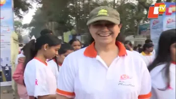 Thousands of Students Gather at OTV Mini Marathon on World Cancer Day — MD Jagi Mangat Panda Speaks