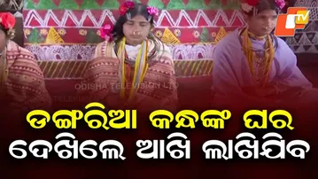 Amazing Dangaria Kandha Tribal House Display at Tribal Fair in Rayagada, Odisha