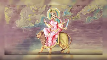 Maa Durga’s Katyayani form