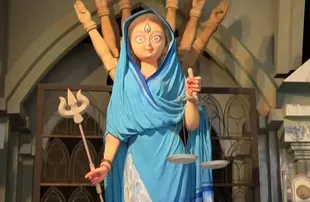 Durga Puja Pandal ‘Arji’ in Kolkata