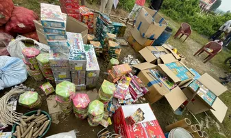 Illegal firecrackers