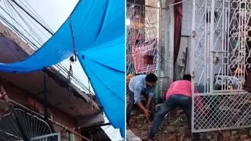 Another mishap during Cuttack Durga Puja; 3 injured after Rajabagicha Puja pandal ceiling collapses