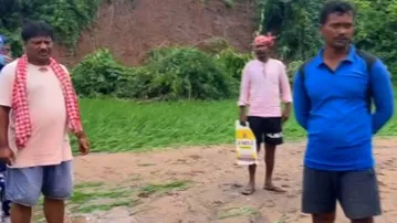 Heavy rain ravages paddy and maize crops in Gajapati