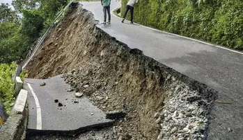 Landslide in North Bengal