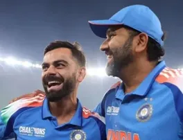 Virat Kohli and Rohit Sharma