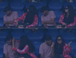 Girl slaps boy and grabs neck