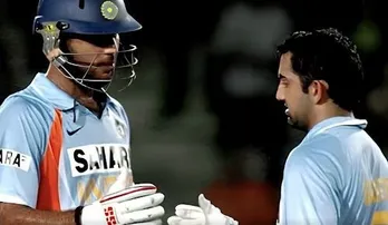 Yuvraj Singh and Gautam Gambhir
