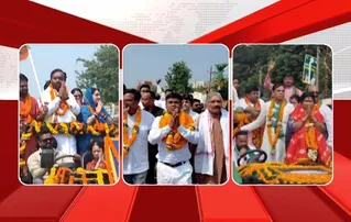 BJD flexes muscle in Odisha’s Nuapada ahead of nomination; BJP, Congress join campaign race