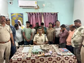 Puri police crackdown on gambling ahead of Diwali; 14 arrested, Rs 7.71L cash seized