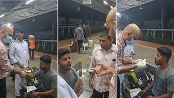 Railway doctor goes viral: Quick response saves passenger with dislocated jaw