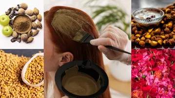 Ayurvedic hair masks