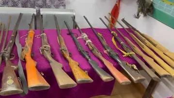 Illegal gun factory busted in Odisha’s Gajapati: Two arrested, 12 country-made firearms seized