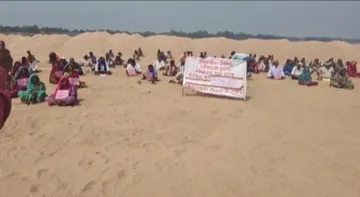 Odisha villagers launch Satyagraha against illegal sand mining