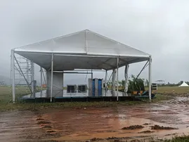 Cyclone Montha: Strong winds rip through Girilimali Eco Retreat, tents blown away