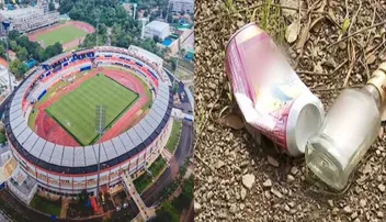 ‘Liquor bottles, used syringes...’: Kalinga Stadium in Bhubaneswar plagued by negligence?