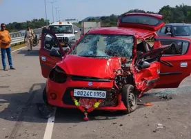 Highway horror in Odisha: Forester loses life, 3 others critical in car-pickup collision