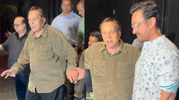 Veteran actor Dharmendra discharged and recovering, watch Bollywood’s He-Man walking out with a smile