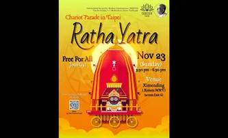ISKCON’s untimely Rath Yatra scheduled in Taiwan on November 23