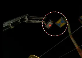 Major mishap averted at Bali Yatra as joyride gets stuck 50 ft mid-air